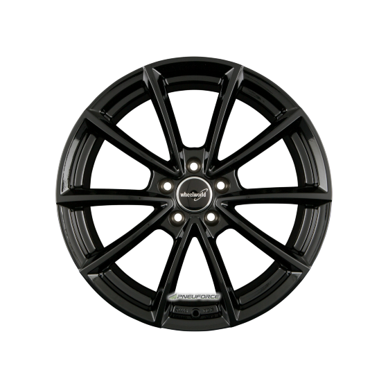2DRV BY WHEELWORLD - WH28 SCHWARZ GLÄNZEND LACKIERT 8X19 LK:5/112 ET:35 ML:66,6
